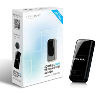 Une clé wifi de marque TP-Link