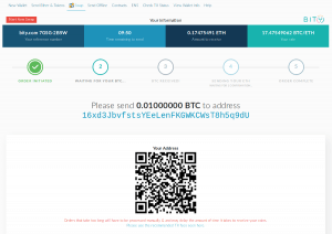 Swap, adresse de l'exchange