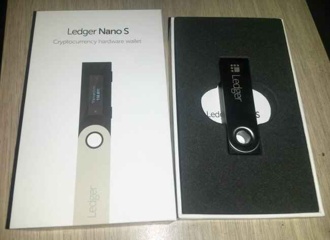 Ledger Nano S Packaging