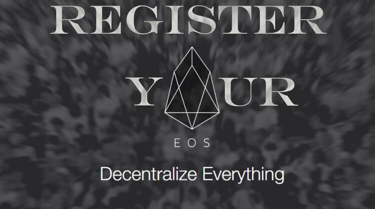 Register Your EOS
