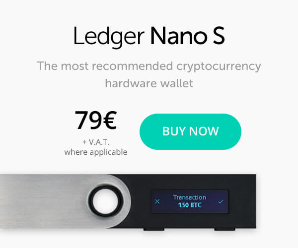 Ledger Nano S - The secure hardware wallet